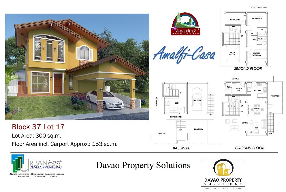 Amalfi Casa with floorplan - Davao Property Solutions