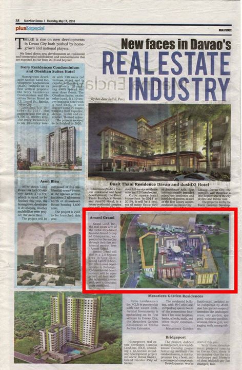 New Faces in Davaos REAL ESTATE INDUSTRY. sunstardavao - Davao Property Solutions