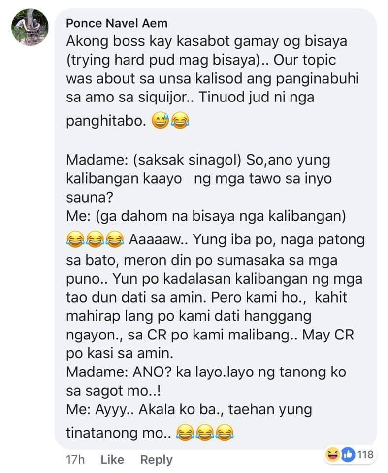 Dumaan sa wall!!!! Nalingaw lang ug basa.... CTTO: Tawa tau ...