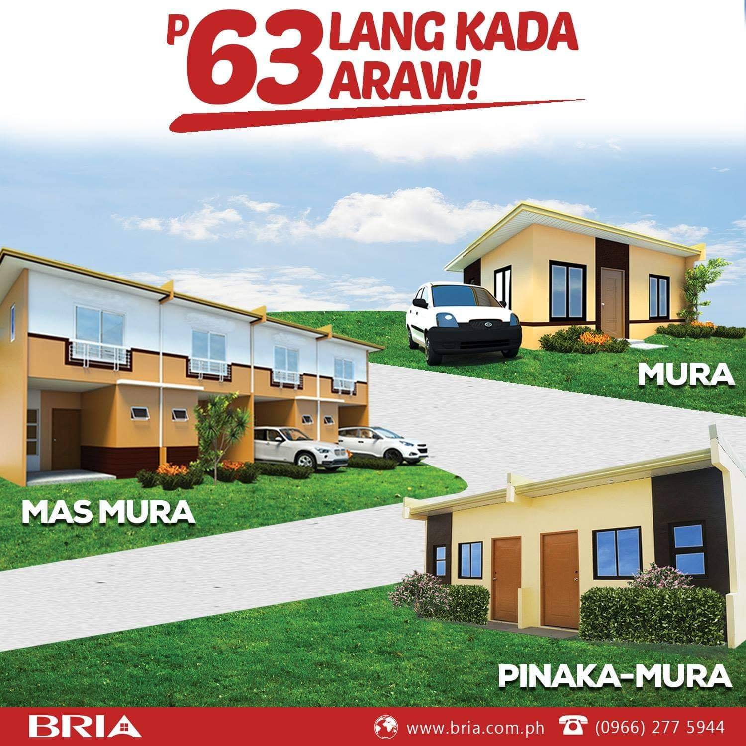 Ang BRIA HOMES ay ang FASTEST GROWING mass housing developer...