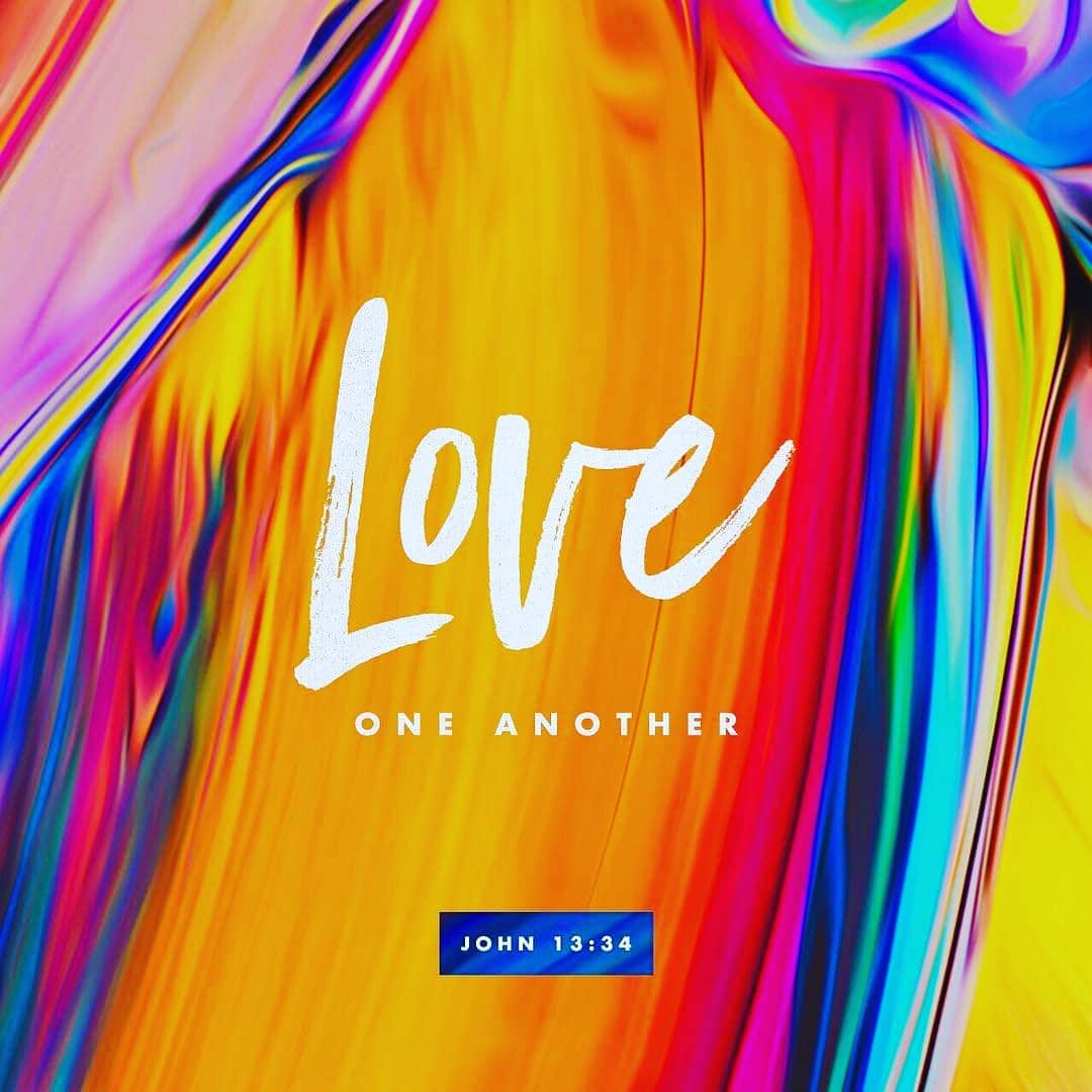 Love One Another.
 Maundy Thursday to all