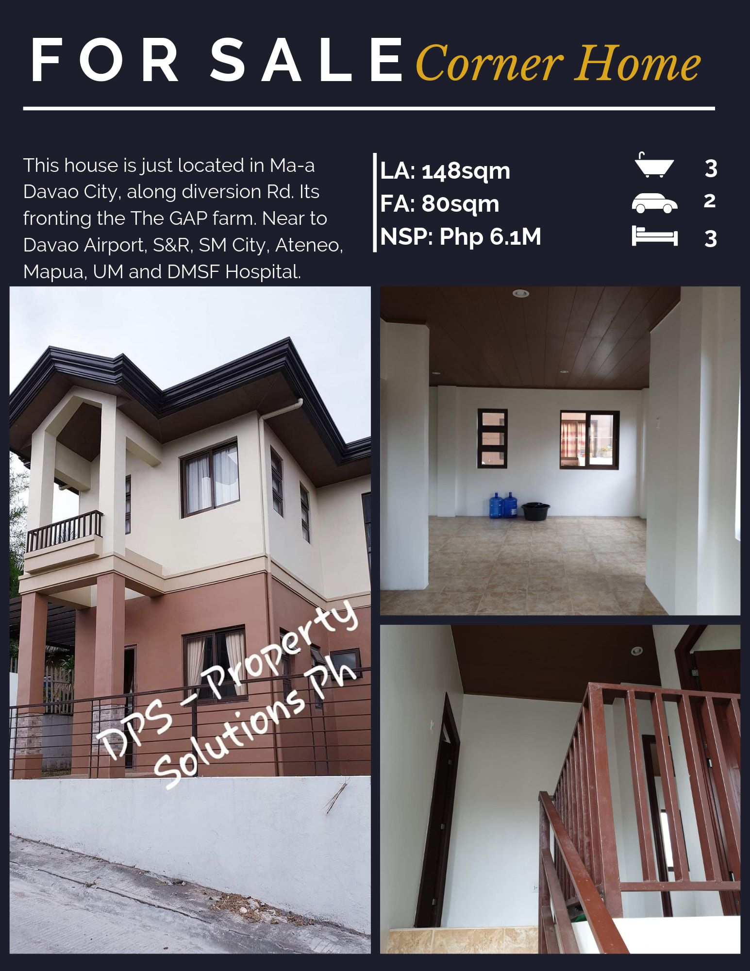 This house is just located in Ma-A Davao City. Along diversi...