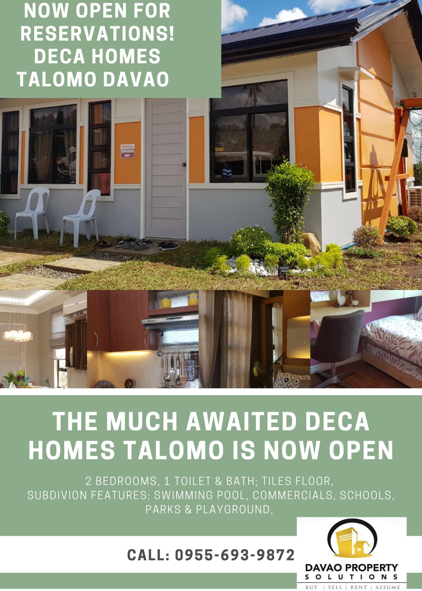 Deca Homes Talomo is the closest available low cost housing ...