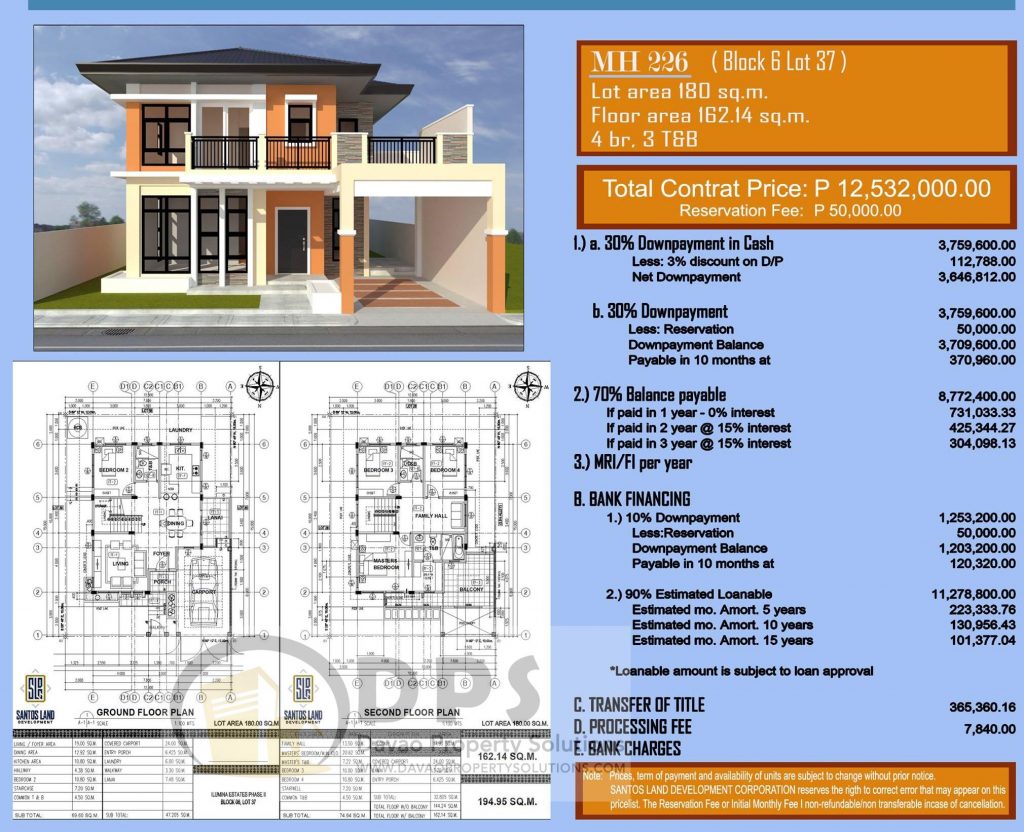 #IluminaEstates Two-Storey Computation
 Thru Bank Financing,...