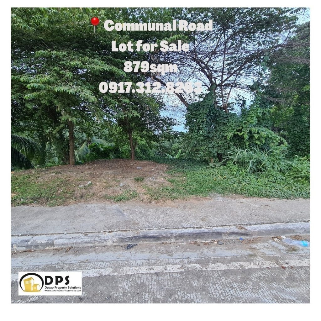 Communal Road Vacant Lot
 Along Bypass Road
 Near #DAVAOinte...