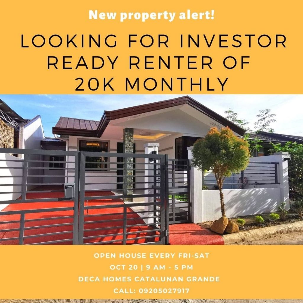 Looking for Investor!
 We have a ready renter for this unit....