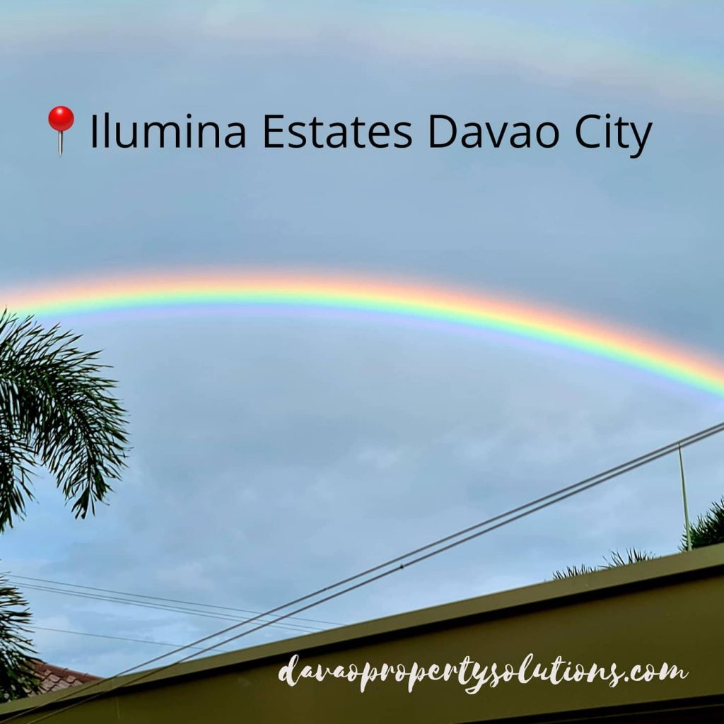 View from our back door.
 Ilumina Estates Davao
