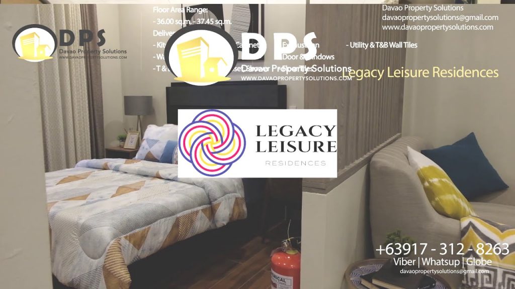 Legacy Leisure Residences 1 Bedroom Unit Ma-a Davao City