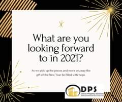 Bild könnte enthalten: Text „What are you looking forward to in 2021? As we pick up the pieces and move on, may the gift of the New Year be filled with hope. RDPS DavaoPropertySolutions Davao Property Solutions DPS WWW.DAVAOPROPERTYSOLUTIONS.COM“