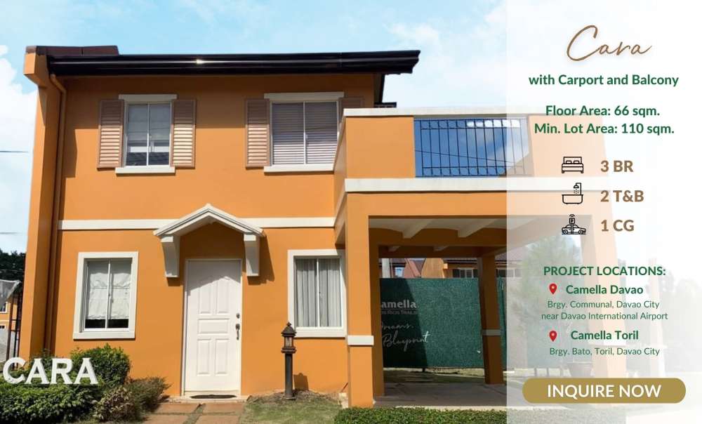 Cara Model House in Camella Homes Davao