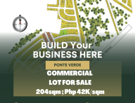 Commercial Lot for Sale in Ponte Verde Davao City