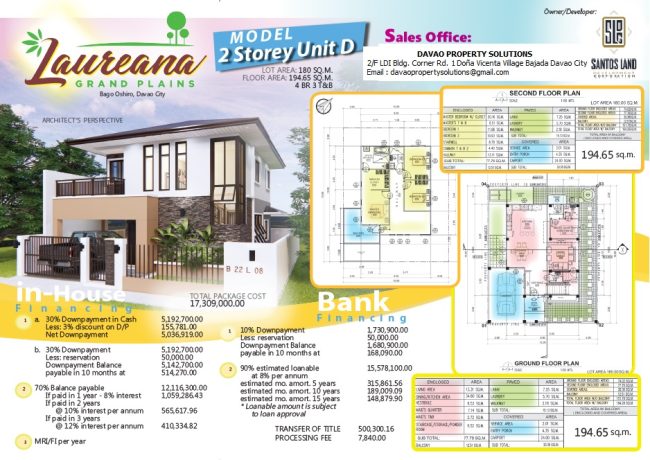 Laureana 2 Storey Unit D 1 - Davao Property Solutions