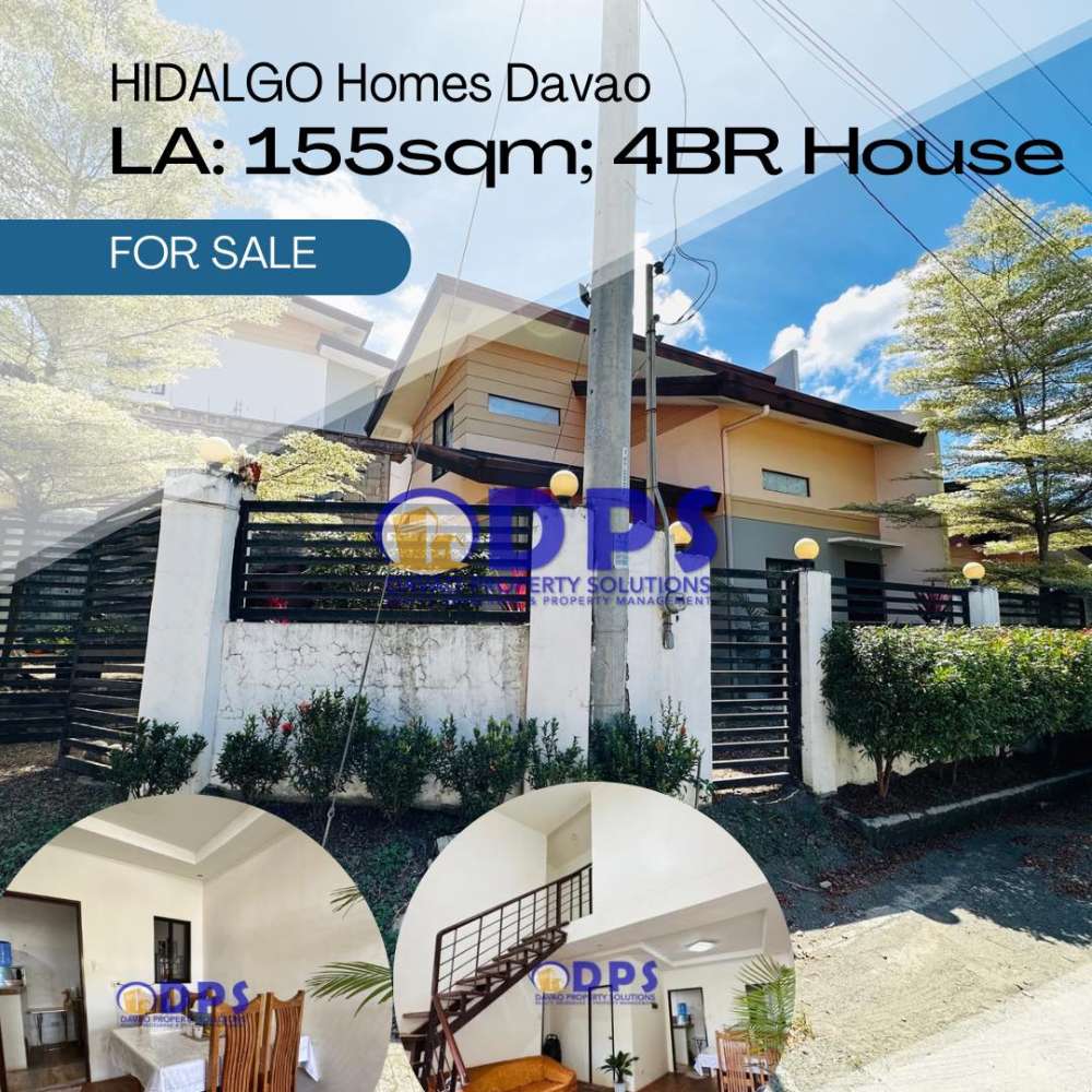 Find your dream home in Hidalgo Homes Cabantian Davao City | 𝟦-𝐵𝑒𝒹𝓇𝑜𝑜𝓂 𝐻𝑜𝓊𝓈𝑒 𝒻𝑜𝓇 𝒮𝒶𝓁𝑒 𝒾𝓃 𝐵𝓊𝒽𝒶𝓃𝑔𝒾𝓃 𝒟𝒶𝓋𝒶𝑜 𝒞𝒾𝓉𝓎