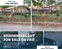 Residential Lot for Sale Catalunan Grande Davao 1 - Davao Property Solutions