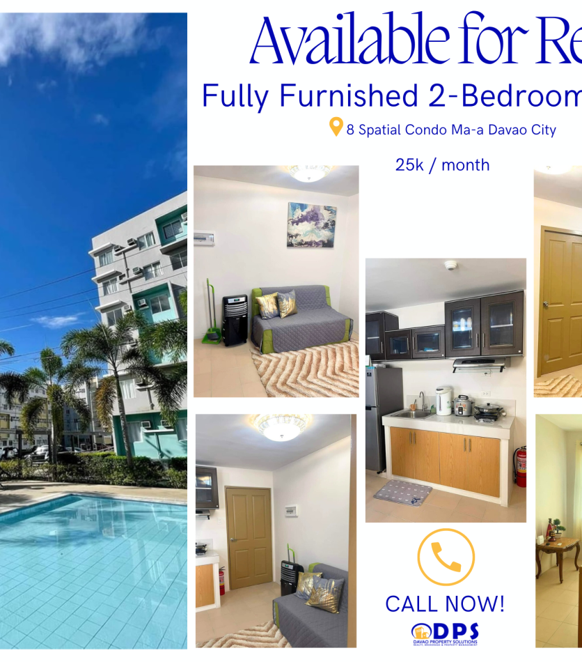 Condo for rent in 8 Spatial Maa Davao - Davao Property Solutions