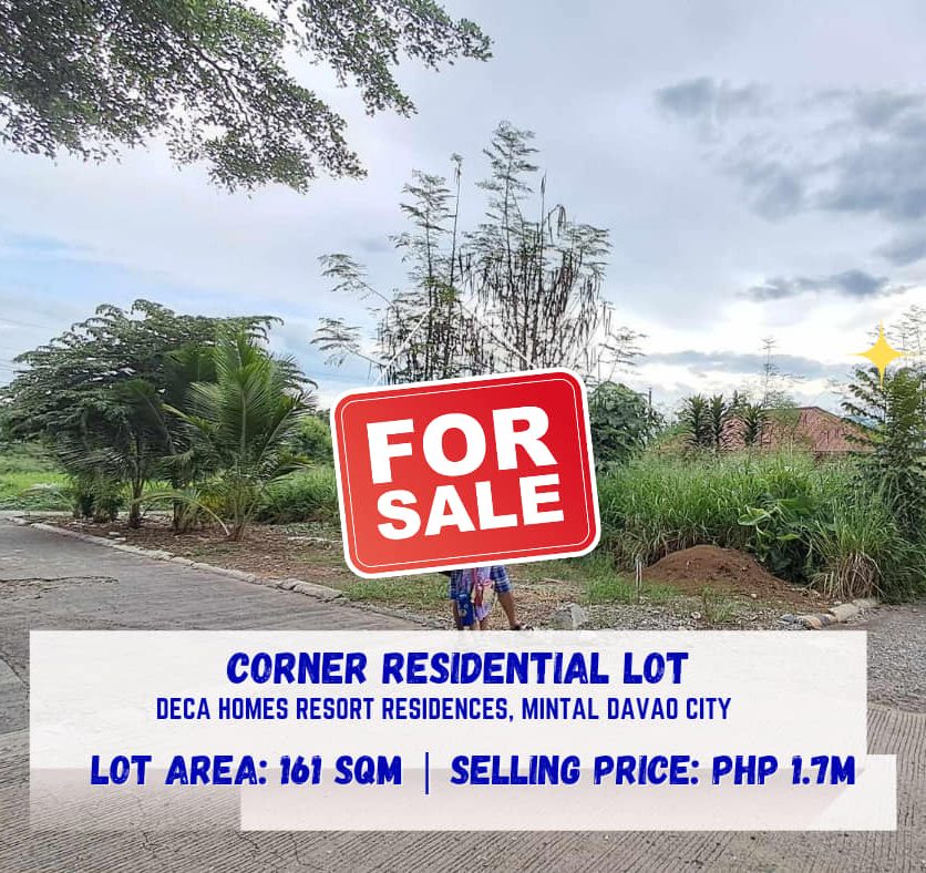 Corner Residential Lot for Sale in Mintal Davao City1 - Davao Property Solutions