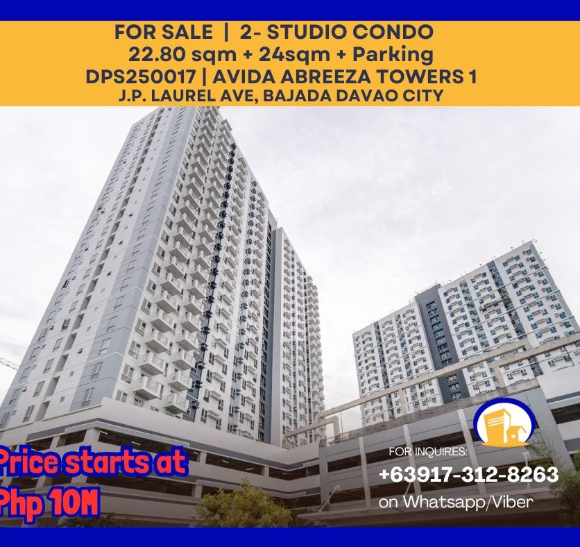 Avida condo davao for sale - Davao Property Solutions