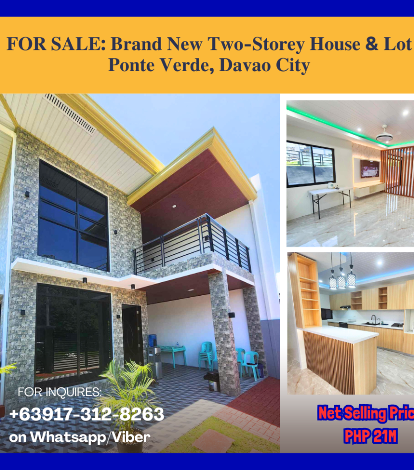 DPS250027 PONTE VERDE 21M - Davao Property Solutions