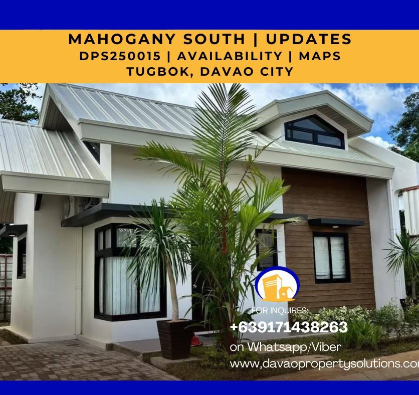 mahogany south davao - Davao Property Solutions