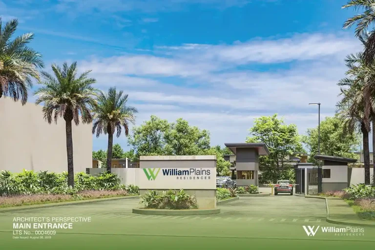 William Plains Residences Tagum - Main Entrance