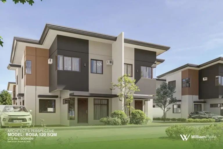 William Plains Residences Tagum - model house rosa