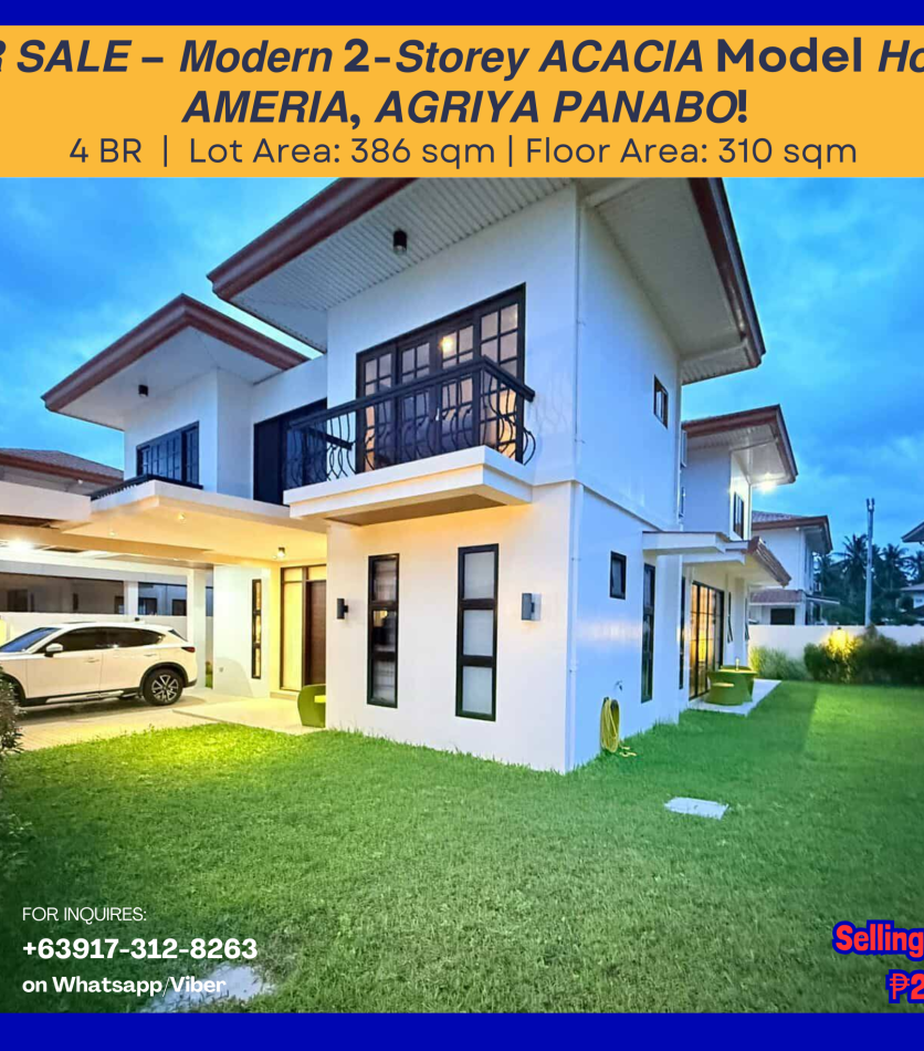 Home 1 DPS250107 ACACIA HOUSE IN AGRIYA PANABO - Davao Property Solutions