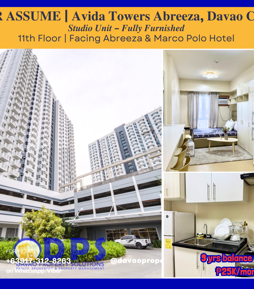 Home 11 DPS250108 ASSUME IN AVIDA ABREEZA - Davao Property Solutions