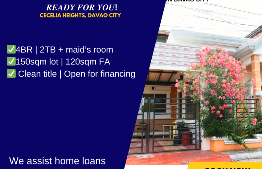 Home 2 DPS260034 𝑷𝑹𝑰𝑴𝑬 𝑯𝑶𝑴𝑬 𝑰𝑵 𝑪𝑨𝑩𝑨𝑵𝑻𝑰𝑨𝑵 — 𝑹𝑬𝑨𝑫𝒀 𝑭𝑶𝑹 𝒀𝑶𝑼 - Davao Property Solutions