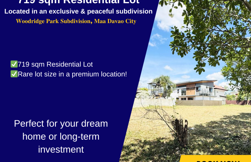 Home 1 DPS260036 719sqm WOODRIDGE LOT - Davao Property Solutions