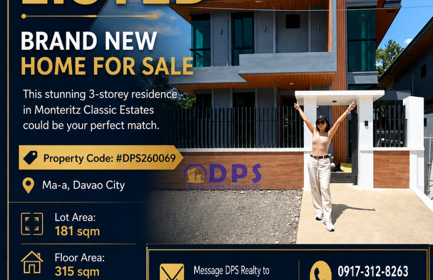 Home 12 Brandnew home for sale in monteritz0 - Davao Property Solutions
