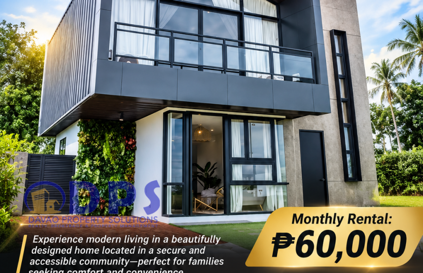 Home 12 valle verde house for rent cover - Davao Property Solutions