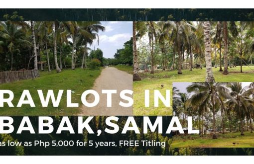 Rawlots for Installment in Babak Samal, Island Garden City o...
