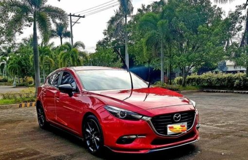 For Assume Top Of the Line 
 Mazda 3, automatic
 2017 model
...