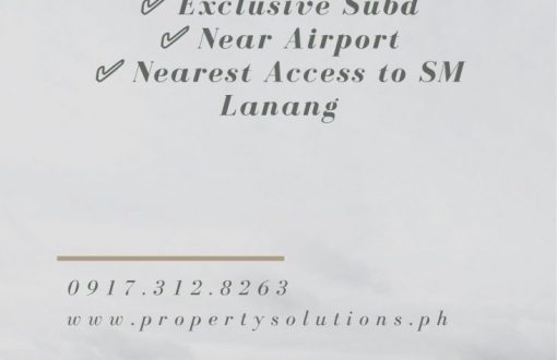 PRISCILLA Estates Subdivision Lot For Sale
 Cabantian Davao ...