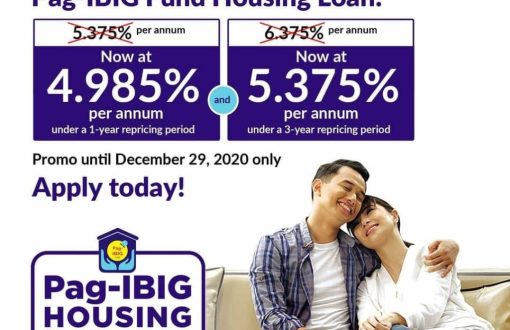 Pag-IBIG Fund offers promo rates on home loans to boost econ...