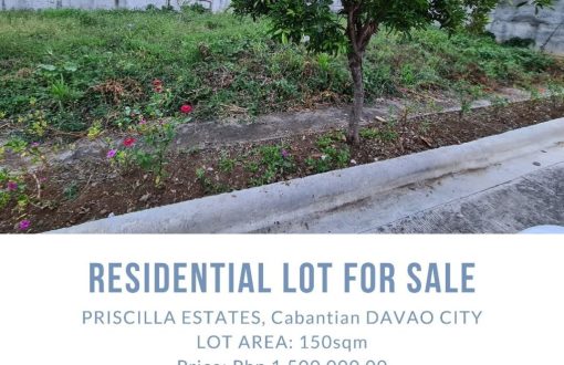 #RealEstates #OnSale #RushSale
 #Residential Lot in Davao Ci...