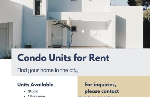 #Condo #Units for #Rent #Davao City
 Find your home in the C...