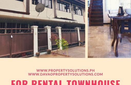 For Rental Townhouse @ Insular Village Davao City
 3BR + 1 M...