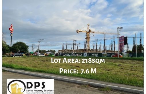 #Commercial Lot For Sale
 Ponte Verde, Davao City
 Fronting ...