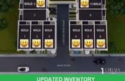 Ist möglicherweise ein Bild von Text „SOLD 8 7 C 10SOLD 9 SOLD SOLD SOLD 1 2 SOLD 3 ROAD WIDE METERS SOLD SOLD 4 5 6 MAIN MAINROAD ROAD CHELSEA PLACE UPDATED INVENTORY“