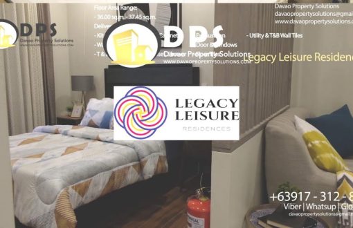 Legacy Leisure Residences 1 Bedroom Unit Ma-a Davao City