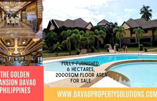 The Golden Mansion in Davao City is up for Sale, 6 hectares Land, 2000sqm Floor Area| 09173128263