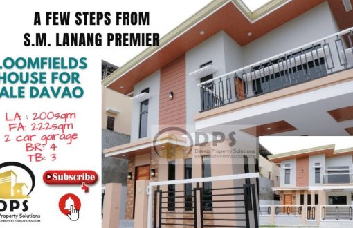 House in Bloomfields Davao, a few steps from SM Lanang Premier | DavaoPropertySolutions