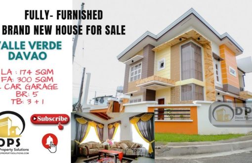 Fully- Furnished, Newly Built, Big House in Valle Verde Panacan Davao City | DPSRealty