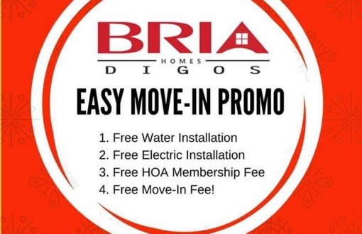 EXTENDED ANG EASY MOVE-IN PROMO!
BRIA HOMES DIGOS IS HERE!!
...