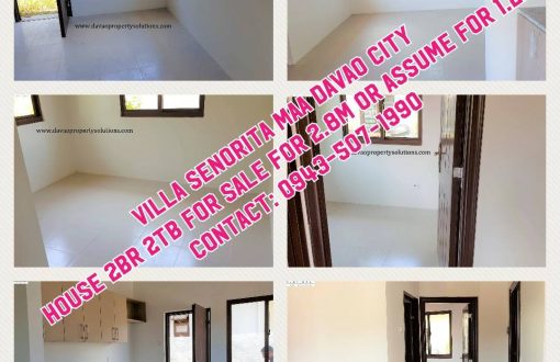 BEST BUY ALERT: Villa Senorita Maa Davao City House for Sale...