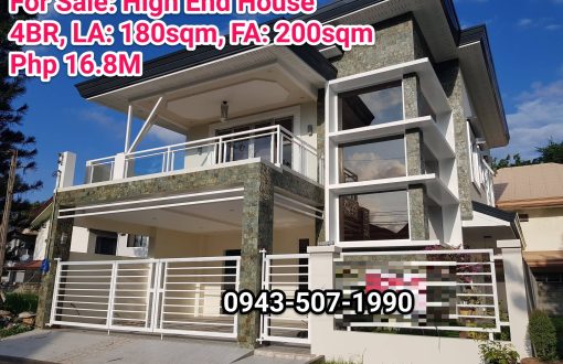 4 Bedrooms, High-End Village Ma-a Davao City 0943-507-1990 (...