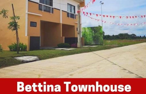 Pinakilala ko sa inyo si BETTINA, ang PINAKAMURANG TOWNHOUSE...