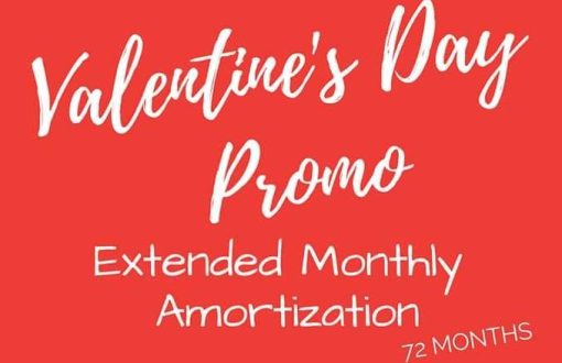 It's Feb-Ibig month  Check out our promo for this month...