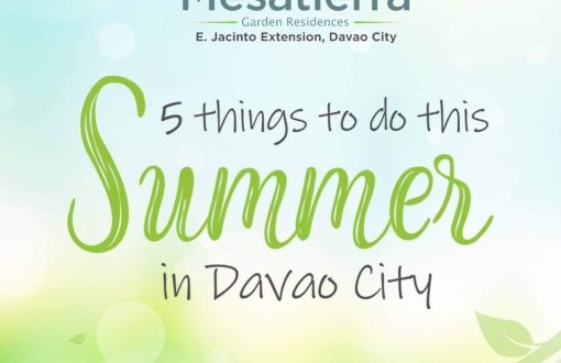 5 Things to Do this Summer in Davao City:
 (1) Zipline (Skyr...